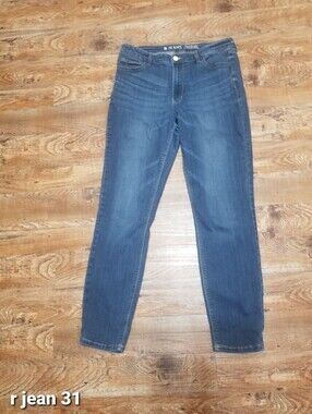 R Jeans Classic Blue Jeans -31 High Rise Comfortable Slim Fit